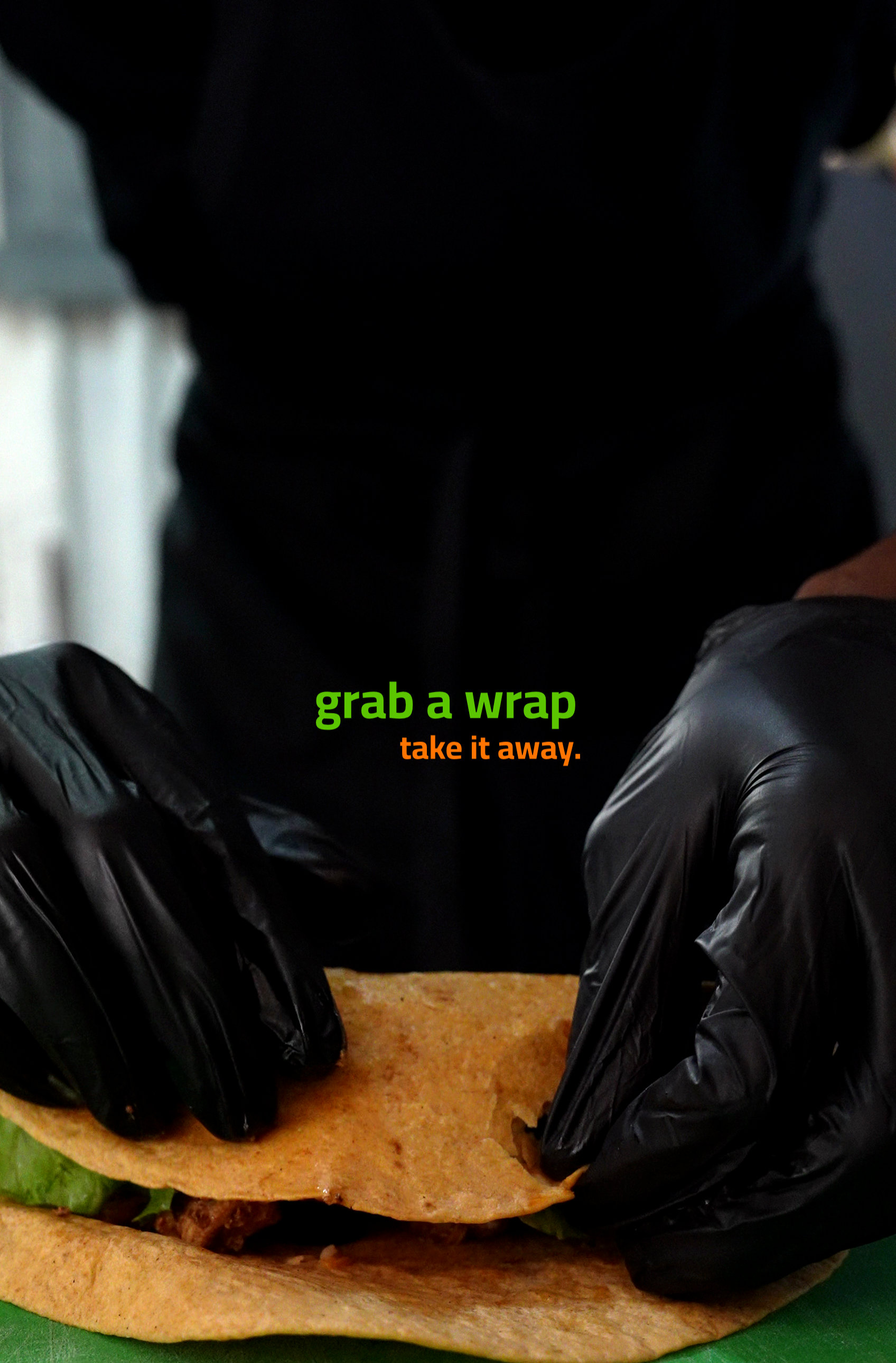 making a wrap